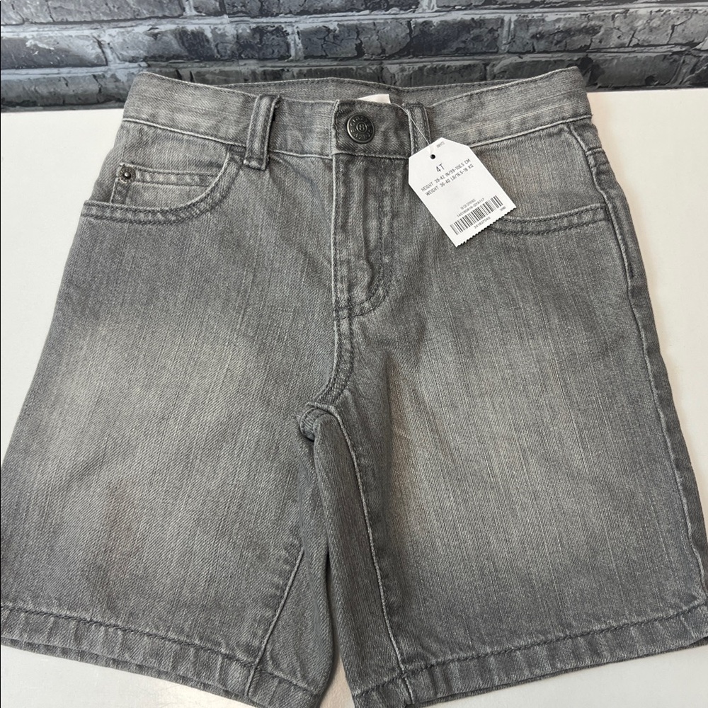 NWT boy's Gray‎ Denim Shorts